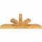 Ekena Millwork Richland Rough Sawn Timber Gable Bracket, Western Red Cedar, 48"W x 22"H x 4"D x 4"F, 11/12 Pitch GBW048X22X0404RIC00RWR - alternate 2